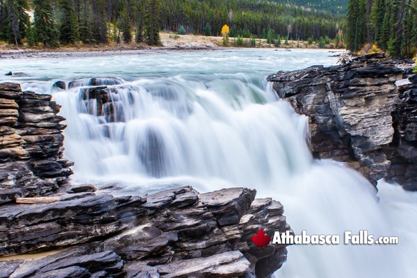 Athabasca Falls During September