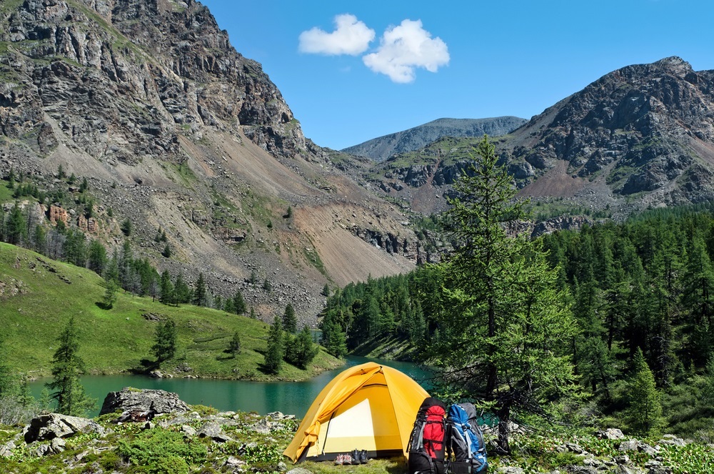 Camping in Banff During September